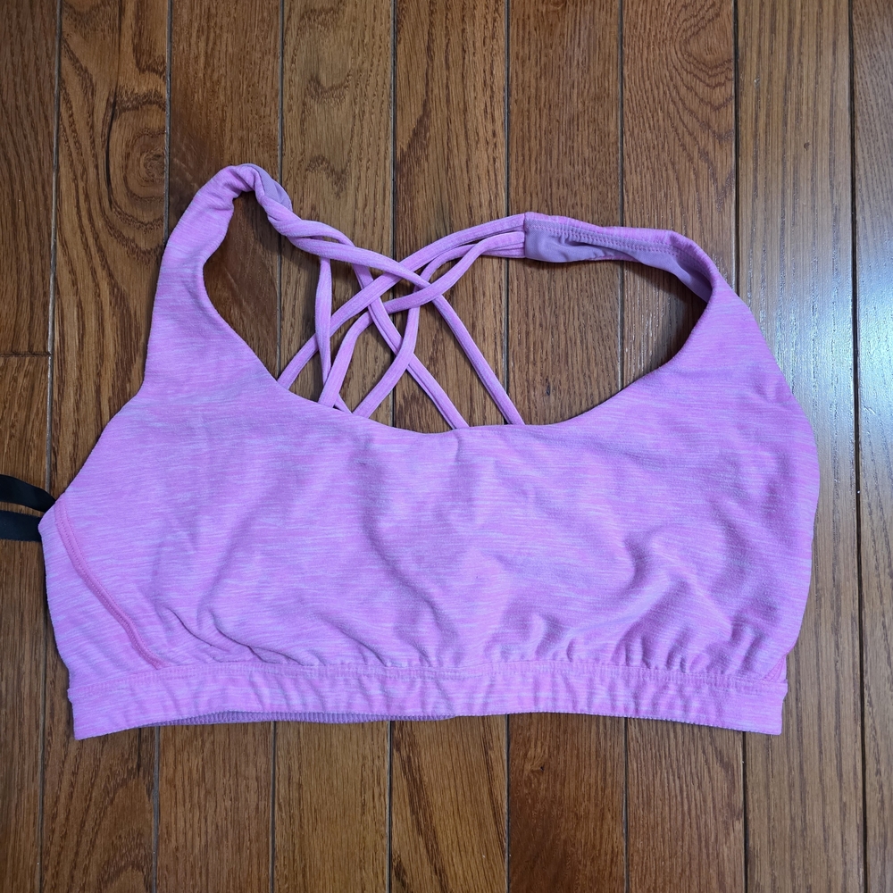 Pink Women's Sports Bra